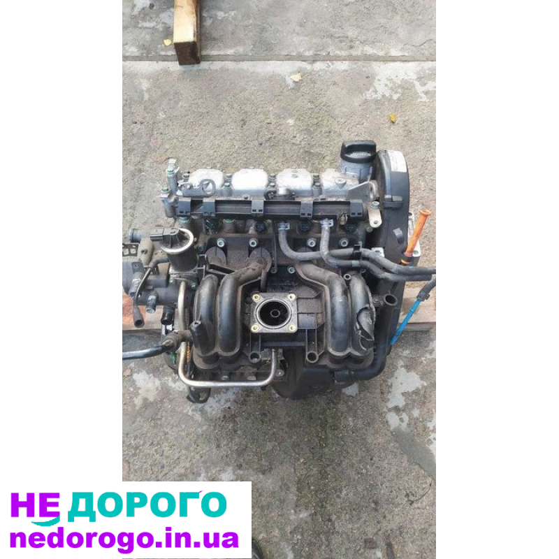 Двигун мотор AUC 1.0 37кВт для VW Polo 3, Lupo, Seat Ibiza, Cordoba. Об'єм 1.0 л, бензин, виробництво Україна.