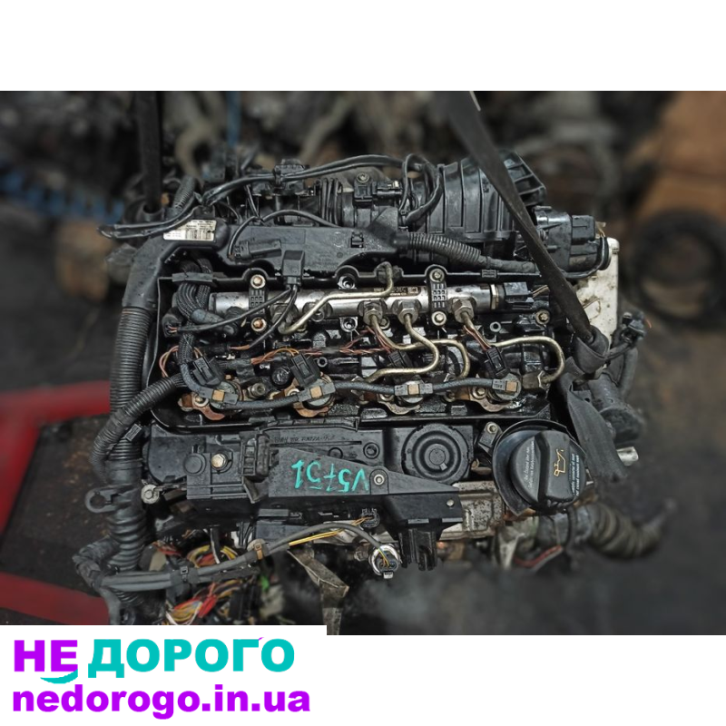 Двигун мотор BMW N47D20C 2.0D E90 E84 F20 F30 Mini 781059603, 2013, дизель.