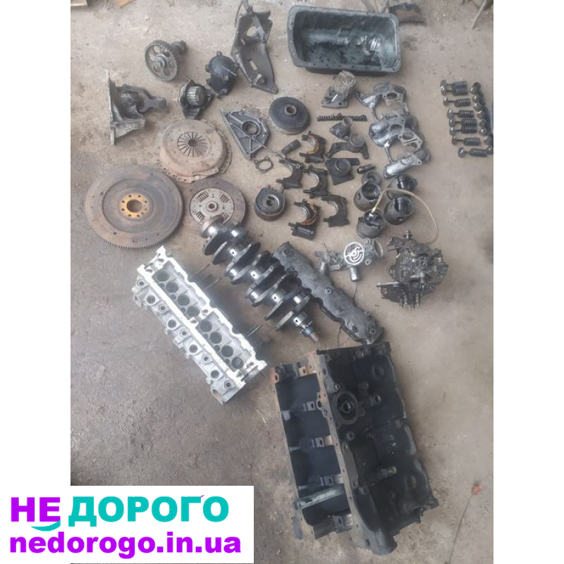Двигун мотор Експерт Скудо Джампі 1.9, 2005, 1.9 л, дизель.