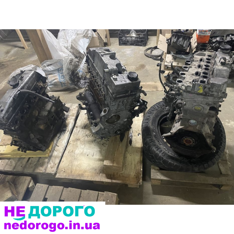 Двигун в сборі для Mitsubishi Pajero 4 wagon 06-12, 3.2 di-d, без навісного.