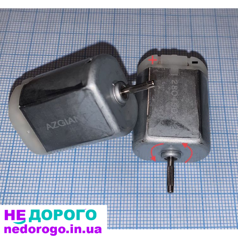 Моторчик FC-280SC для замків дзеркал люка, 12В, 2019 рік, 2.8 см3.