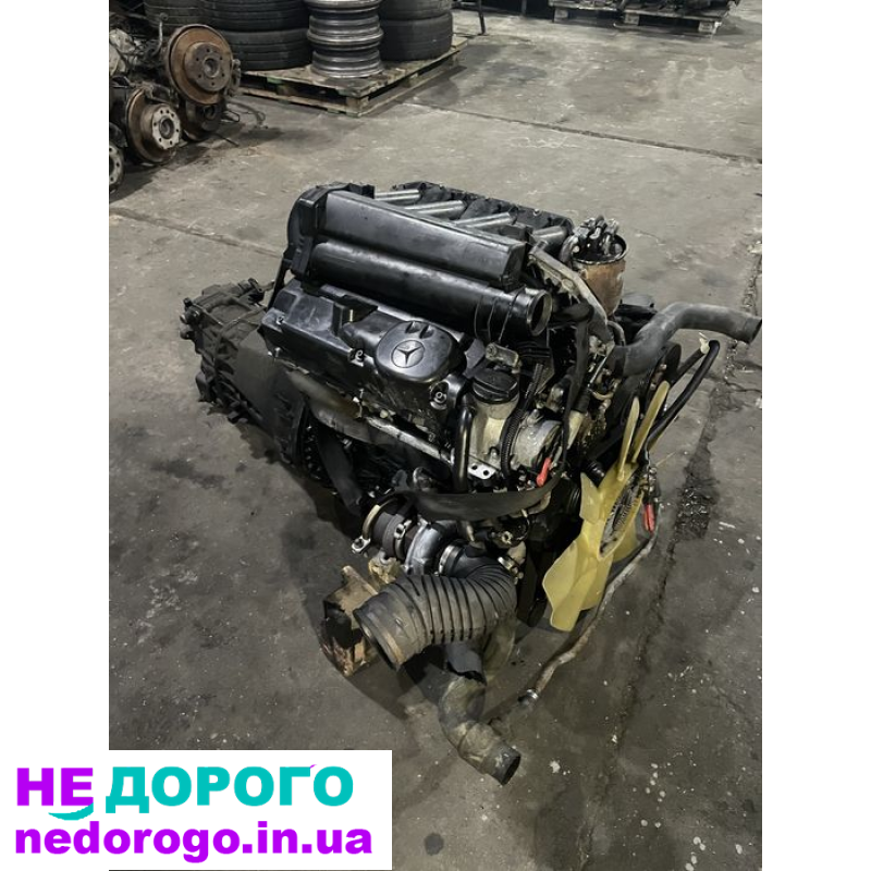 Двигун Om611 2.2cdi для Mercedes Sprinter 903 311 313, 2000 рік, дизель, 2.2 л.