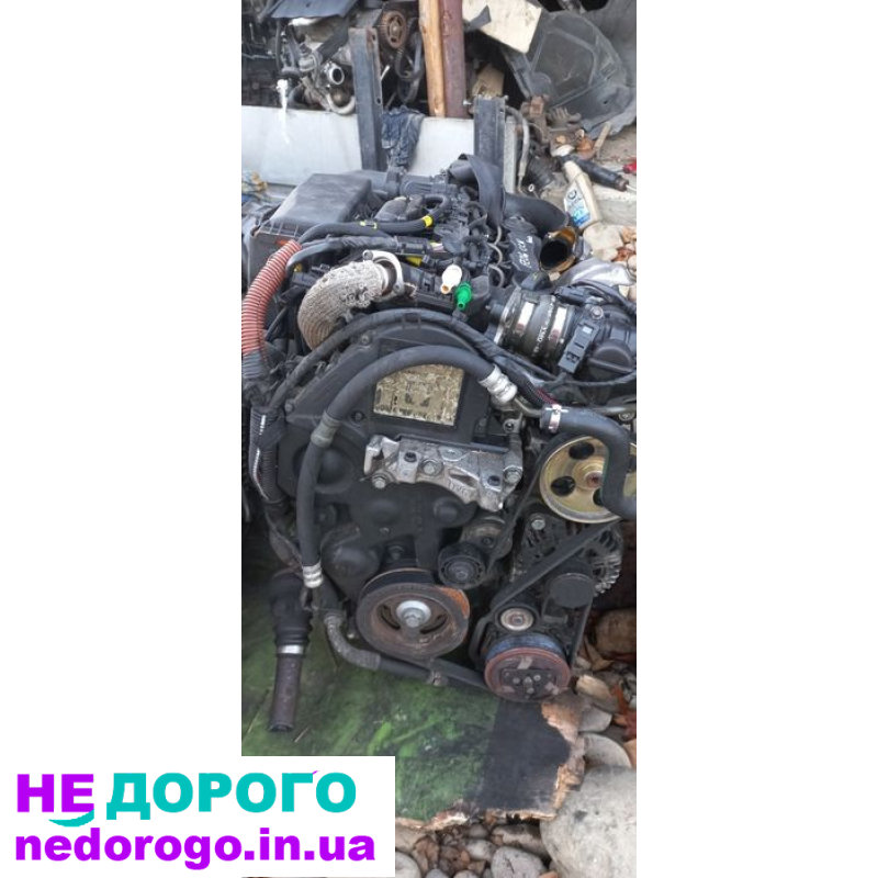 Двигун Citroen Peugeot Ford Mazda Volvo 1.6 HDI 9HZ 9HX, 2004, дизель.