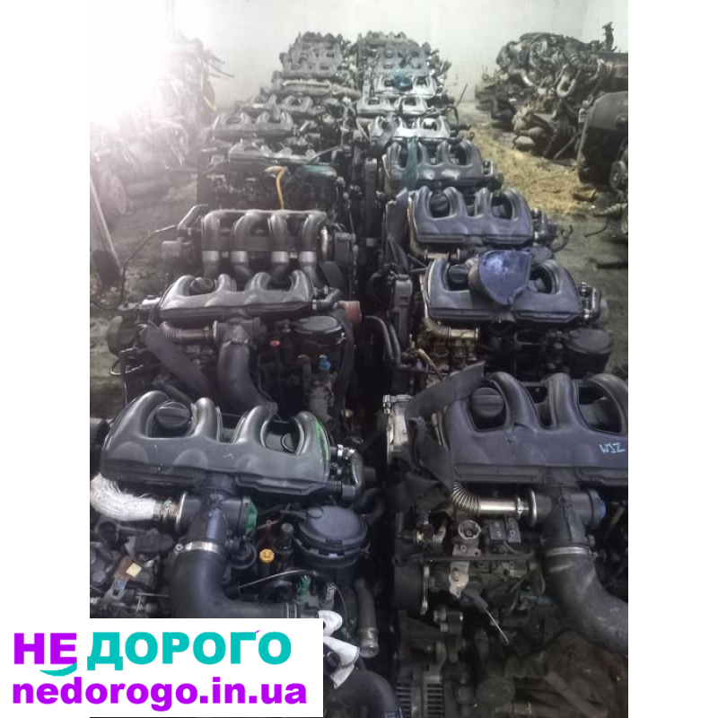 Двигун DW8, 1.9 л, дизель, Citroen Peugeot Fiat, Partner, Scudo, Jumpy, від 1996 р. випуску.