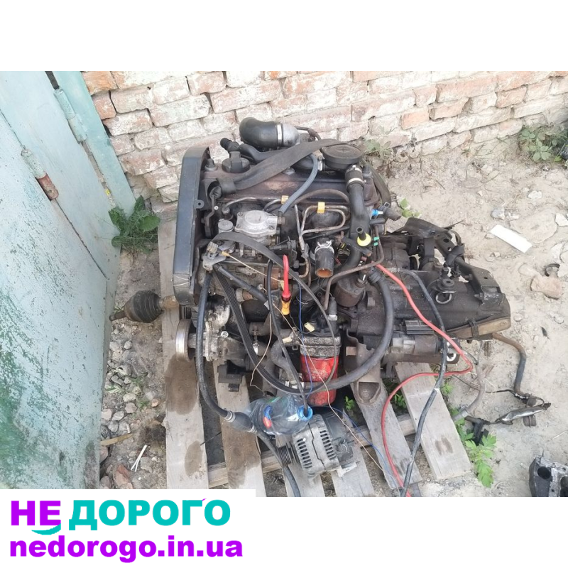 Мотор двигун Volkswagen Passat B3 B4 Golf 3 1.9TD 1991-1997 1.9 л дизель.