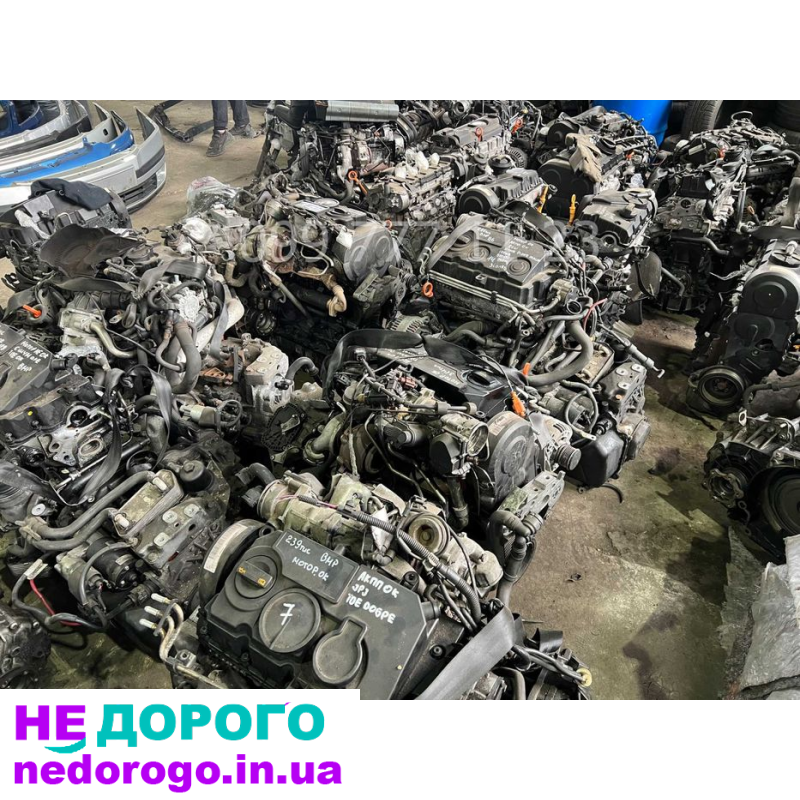 Двигун BMP для Volkswagen Passat B6, Golf 5, Skoda A5, Fabia. Рік випуску - 2005-2010. Об'єм - 1.9 л. Паливо - дизель.