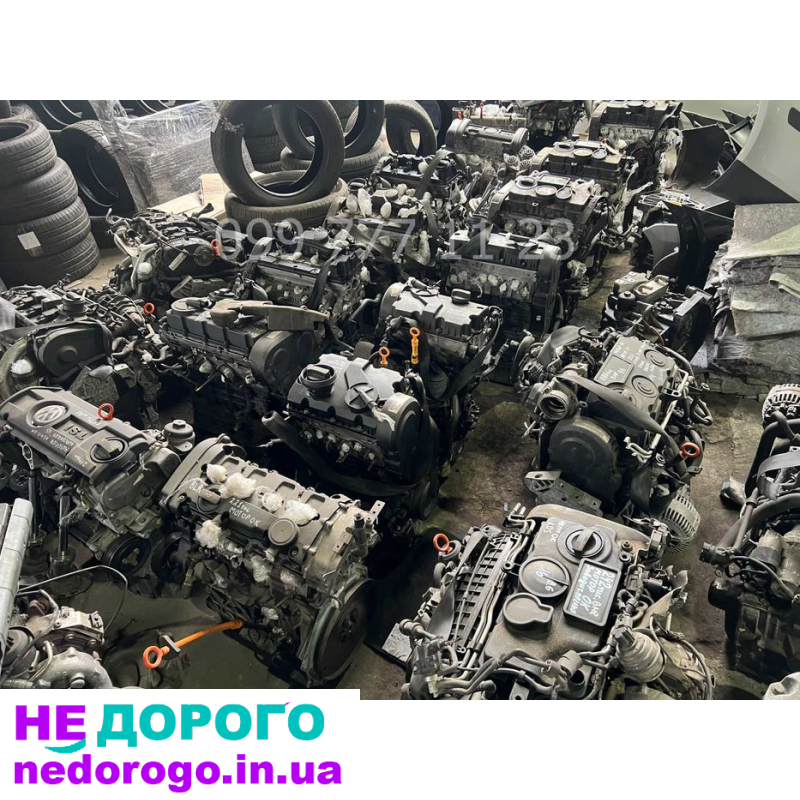 Двигун BMP для Volkswagen Passat B6, Golf 5, Skoda A5, Fabia. Рік випуску - 2005-2010. Об'єм - 1.9 л. Паливо - дизель.