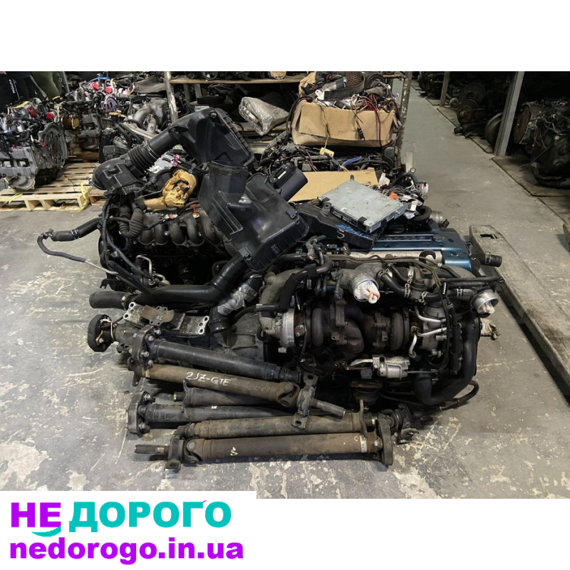 Двигун Toyota 2JZ-GTE VVTi, 3.0 л, бензин, з коробкою передач.