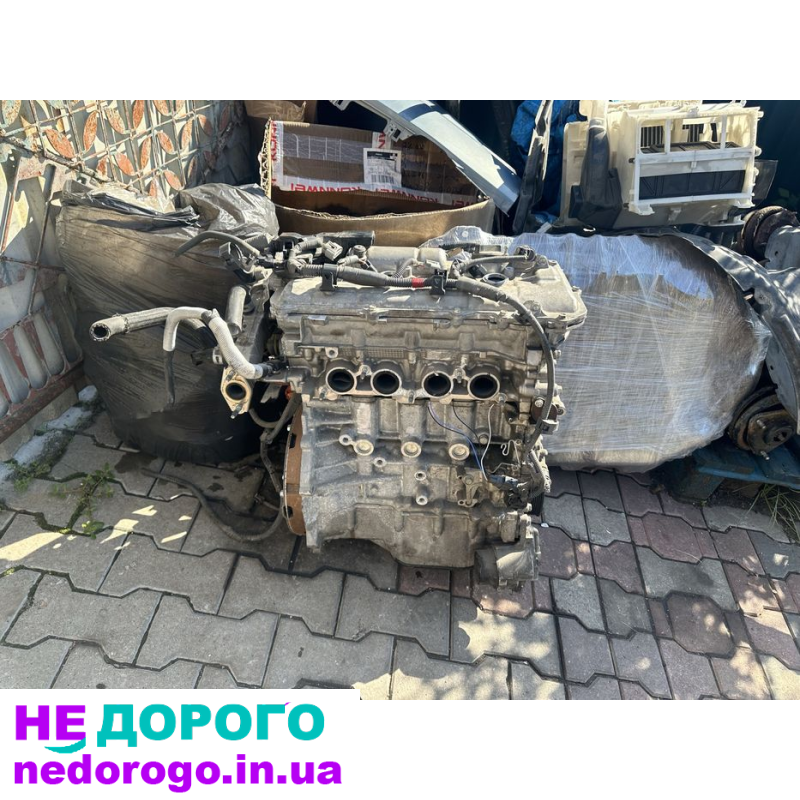 Двигун Toyota Prius C, 1.8 л, гібрид, 2012-2016.