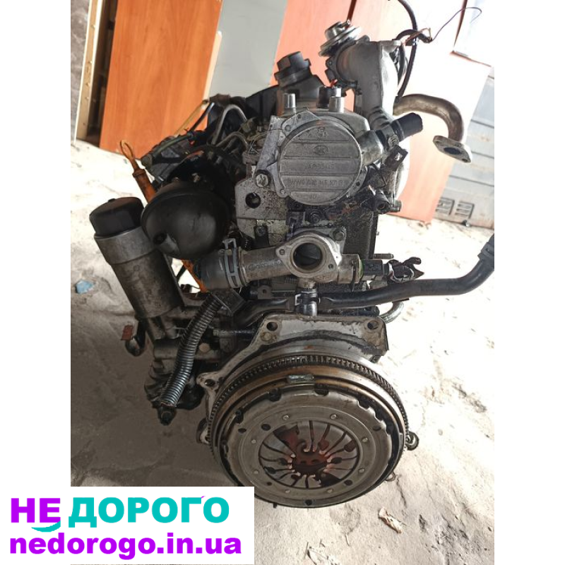 Двигун VW 1.9 ТДІ ASV ASH AGR для Golf 4 та Octavia, 1998-2006, дизель, 1.9 л.