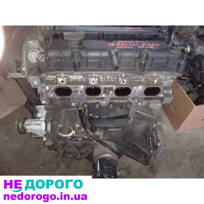 Двигун Ford Focus 1.6 бензин PNDA, 2004 рік, об'єм 1.6 л. Гарантія якості та надійності. Доступність запчастин.