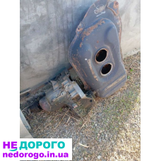 Бак і коробка для Renault Logan, 2015, 1.6 л, бензин.