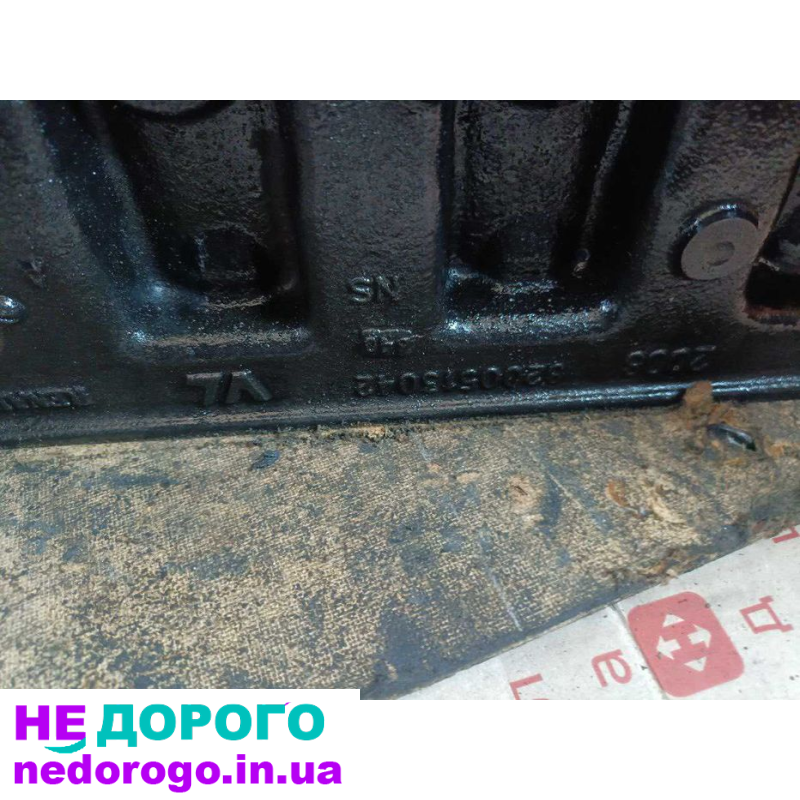 Блок двигуна Renault Trafic 2.5 G9U, 2001 рік, 2.5 л, дизель.