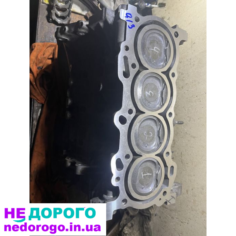 Блок двигуна Toyota 1ZZ-FE 1.8 для Avensis та Corolla, поршнева, колінчастий вал, виробництво в Україні.