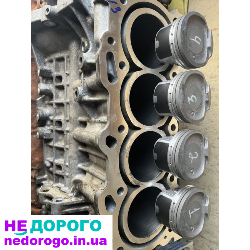 Блок двигуна Toyota 1ZZ-FE 1.8 для Avensis та Corolla, поршнева, колінчастий вал, виробництво в Україні.