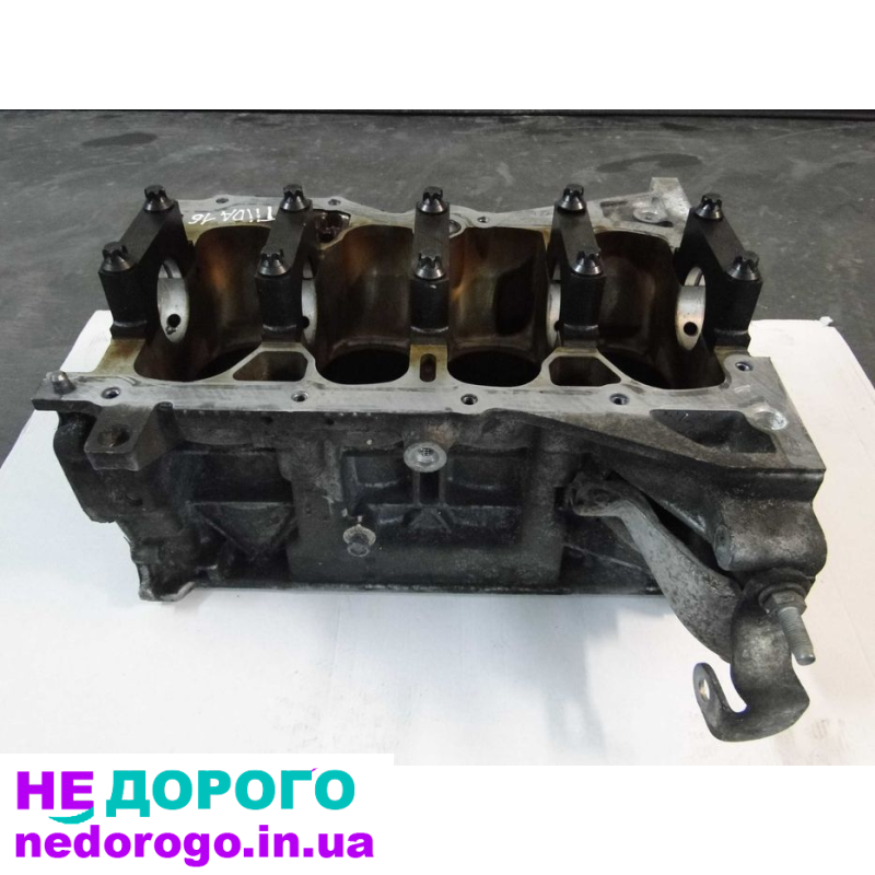 Блок двигуна Nissan TIIDA Note 1.6 HR16DE 07-12р. 1.6 л бензин.
