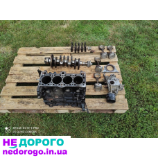 Блок двигуна Hyundai G4EE Accent, 2006, 1.4 л, бензин. Колінвал, поршень, пеньок в наявності.
