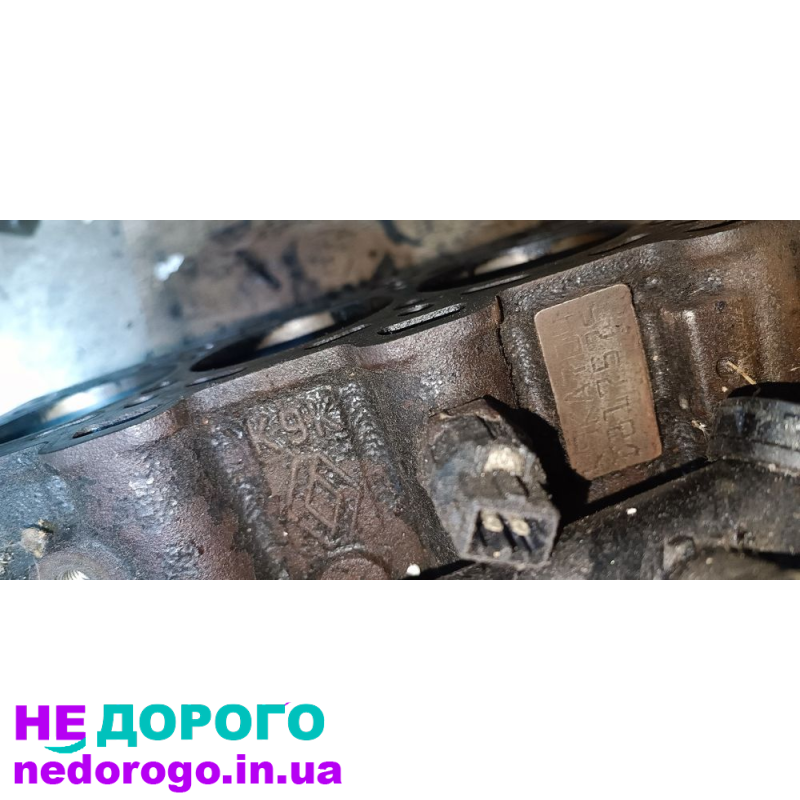 Блок двигуна Renault K9K 704, 1.5 dci, 2008 рік, 1.5 л, дизель.