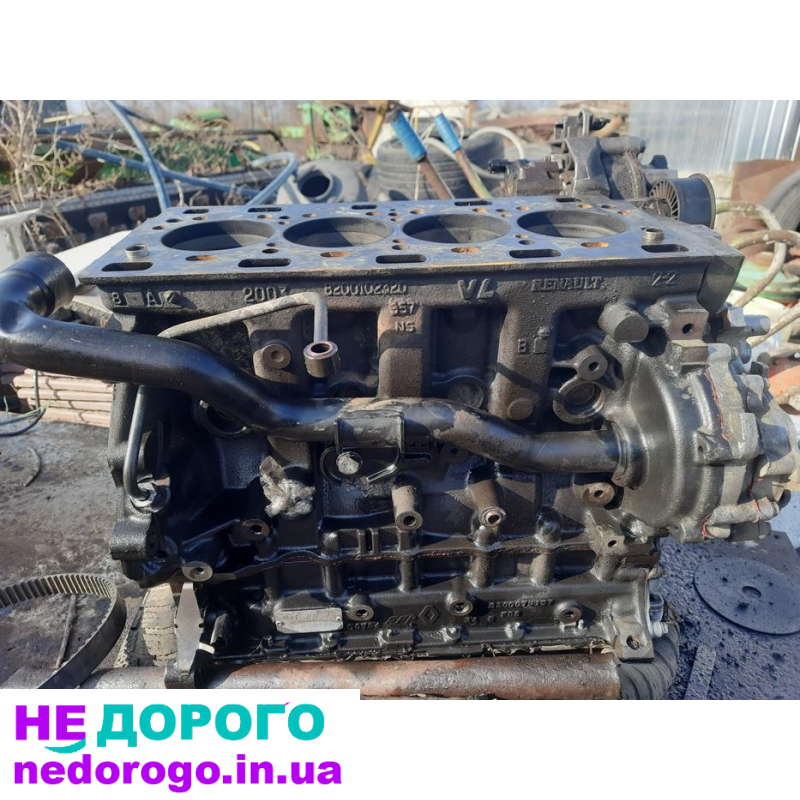 Блок двигуна ТНВД Рено G9T, 2001 рік, 2.2 л, дизель.