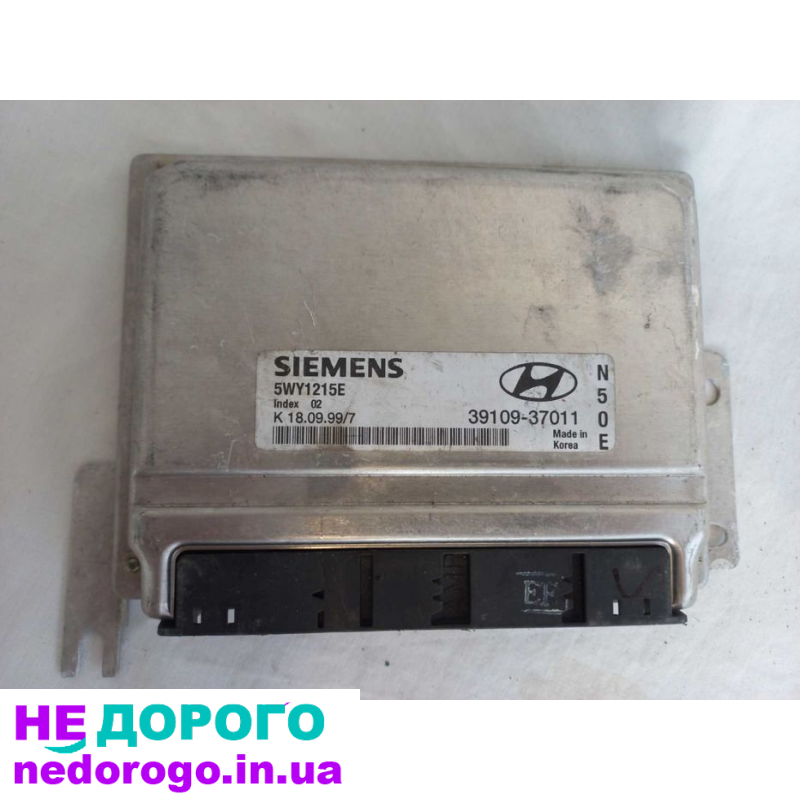 Блок ЕБУ 39109-37011 для Hyundai Sonata 5wy1215e, 2.4 л, бензин, виробництво Україна.