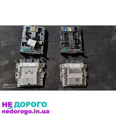 Блок керування двигуна Citroen C4 2015 1.6 л бензин. Комплект заведення Peugeot 308 2017 1.2 л дизель.
