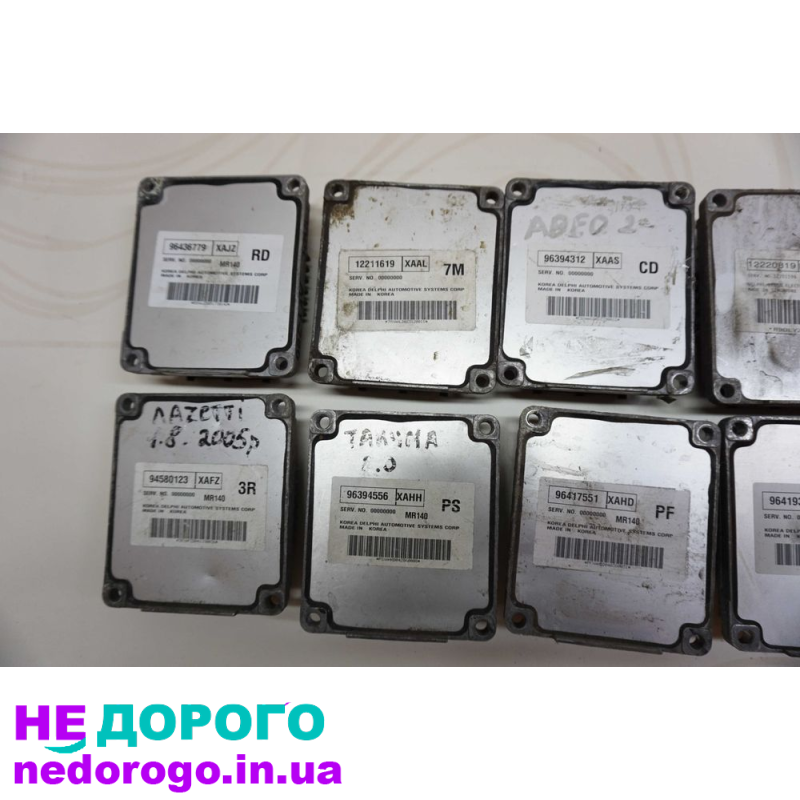 Блок керування двигуном ЕБУ MR-140 для Лачетті, Авео, Такума, Калос 2002-2008, 1.4-1.6 л, бензин.