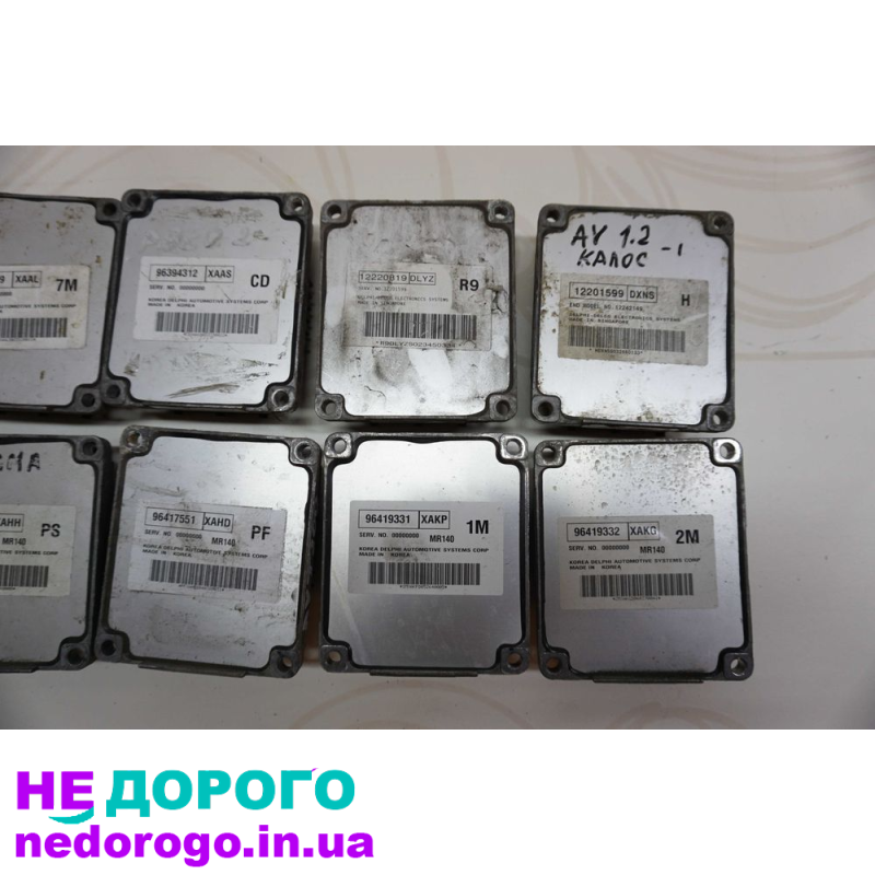 Блок керування двигуном ЕБУ MR-140 для Лачетті, Авео, Такума, Калос 2002-2008, 1.4-1.6 л, бензин.