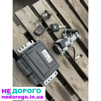 Блок керування двигуном Нисан Примєра П12, імобілайзер, замок зажигання. 2003 рік, 1.6 літра, бензин.