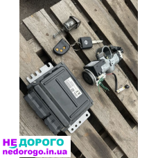 Блок керування двигуном Нисан Примєра П12, імобілайзер, замок зажигання. 2003 рік, 1.6 літра, бензин.