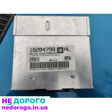 Блок керування двигуном Opel Astra F 1,4 бензин 16204799, мозги Кадет, українською, 1991, 1,4 л.