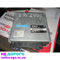 Блок керування двигуном ЕБУ BMW E34 2.4D 0281001077 2242211, 1993, 2.4 л дизель.