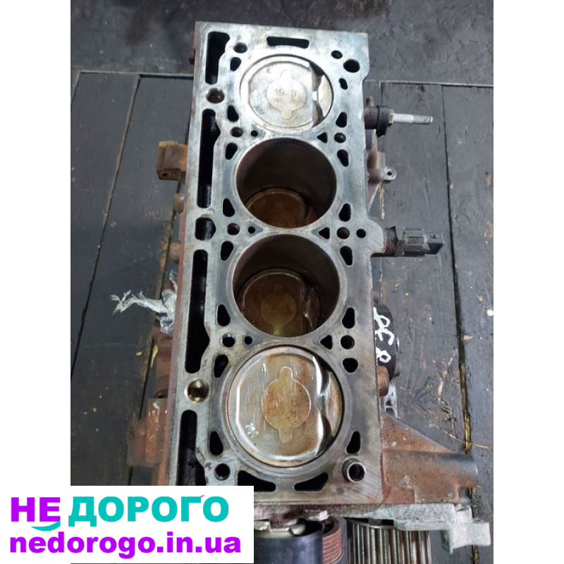 Блок двигуна Renault Megane2 Scenic2 1.6 бензин K4M 2003 рік.