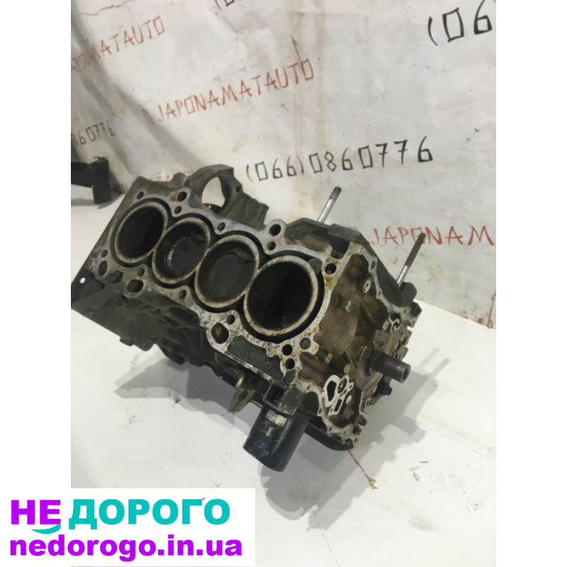 Блок циліндрів двигуна Honda K24A4 2,4 л бензин i-VTEC для CR-V 2, випущений в Україні.