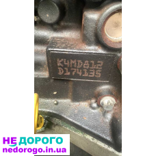 Блок циліндрів Renault Megane 2 1.6 16V K4M 812