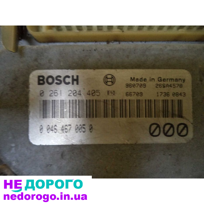 Блок управління двигуном Fiat Bravo Brava 0261204405, 1,4 л, бензин, 2000 р.