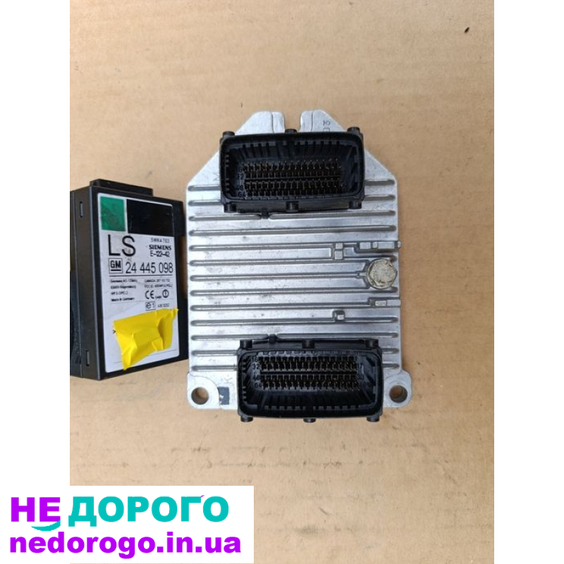 Блок управління двигуном Opel Omega b 2.2 16V 24 443 879 - 5WK9196, 1999 рік, 2.2 л, бензин.