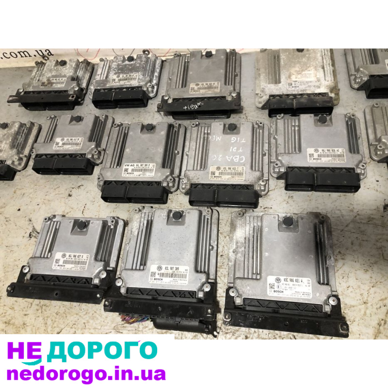 Блок управління двигуном ЕБУ Vw Passat B6 2008 1.8 TSI бензин. Tiguan 2012 2.0 TDI дизель. Golf 7 2015 1.4 TSI бензин. Skoda Octavia A7 2016 1.6 TDI дизель.
