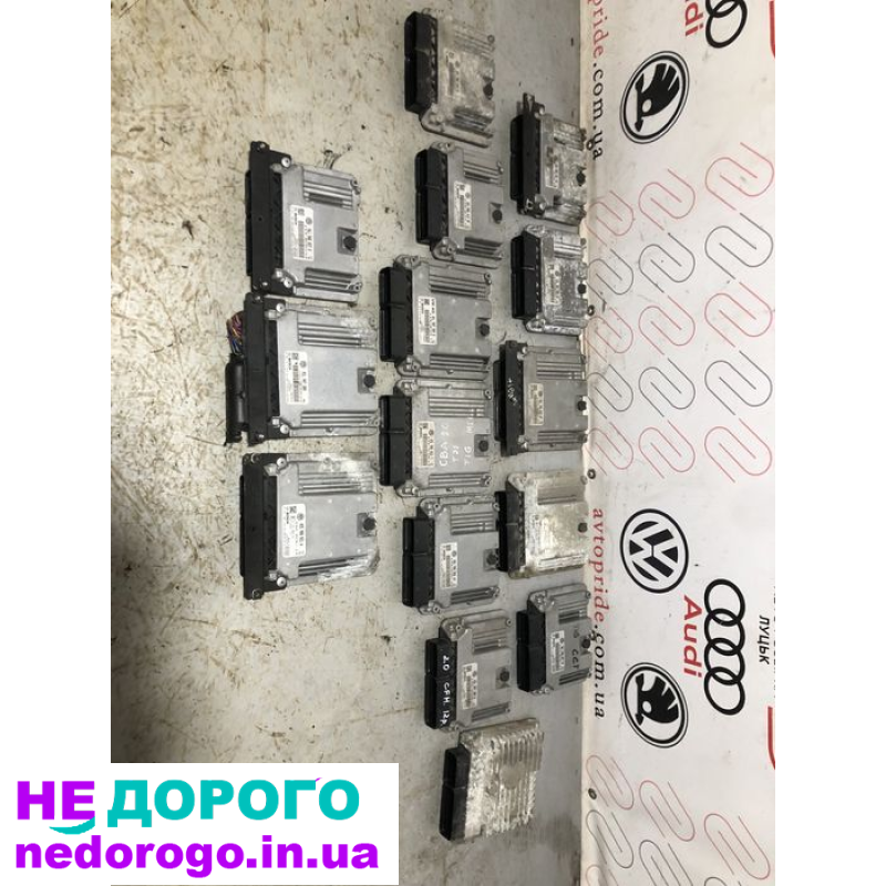 Блок управління двигуном ЕБУ Vw Passat B6 2008 1.8 TSI бензин. Tiguan 2012 2.0 TDI дизель. Golf 7 2015 1.4 TSI бензин. Skoda Octavia A7 2016 1.6 TDI дизель.