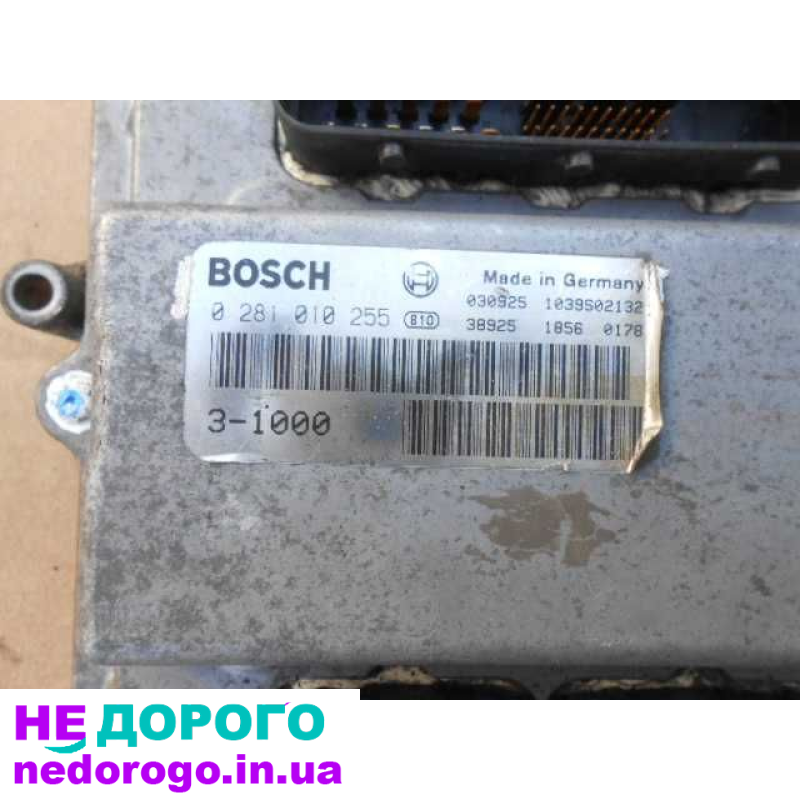 Блок управління двигуном MAN TGA Euro 3: EDC7UC31, D2866LF35, 2003, 12.4 л.