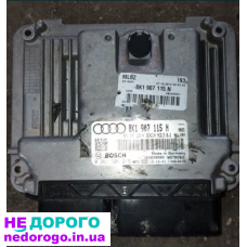 Блок управління AUDI A4 1.8 TFSI   8K1907115N  0261S06215 MED 17.5.2
