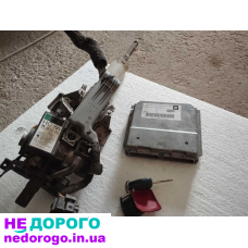 Блок управління двигуном Opel Astra G 1.6, 2003 рік, бензиновий, об'єм 1.6 л.