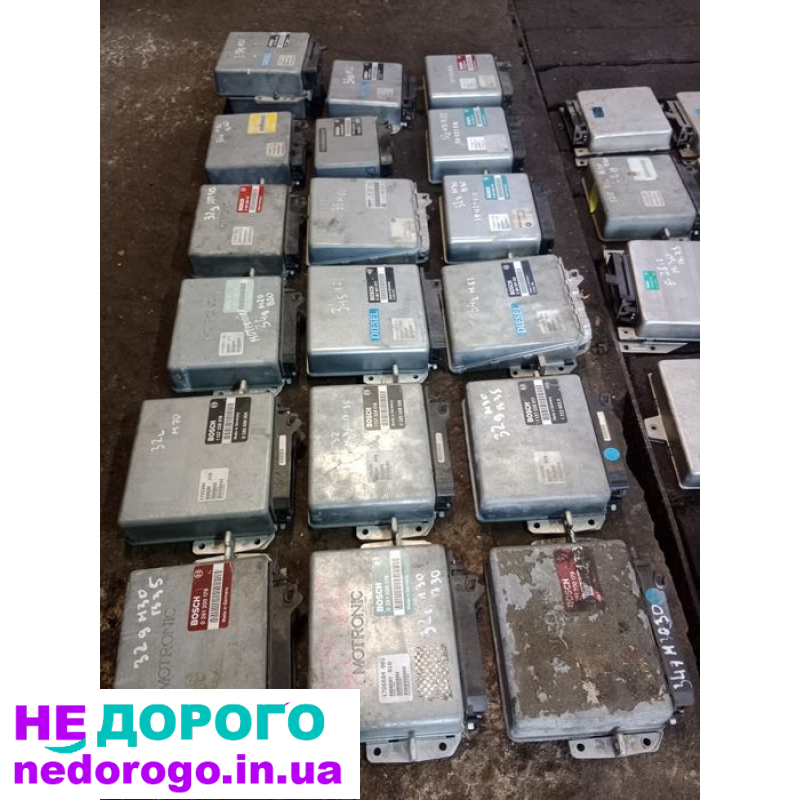 Блок управління двигуном BMW E30 M20 1982 2.0 бензин, E28 M30 1985 3.5 бензин, E34 M21 1988 2.4 дизель, E32 M51 1992 2.5 дизель.