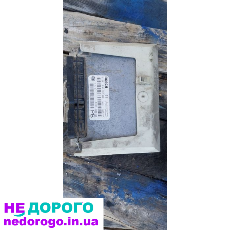 Блок управління двигуном Opel Astra G Zafira A 2.0 2000 2.0 л бензин.