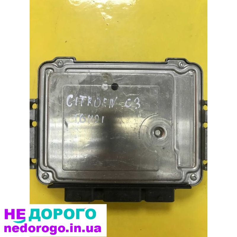 Блок управління двигуном Citroen C3 0281011804 9660942380: агрегат, модель, рік, об'єм двигуна, паливо.