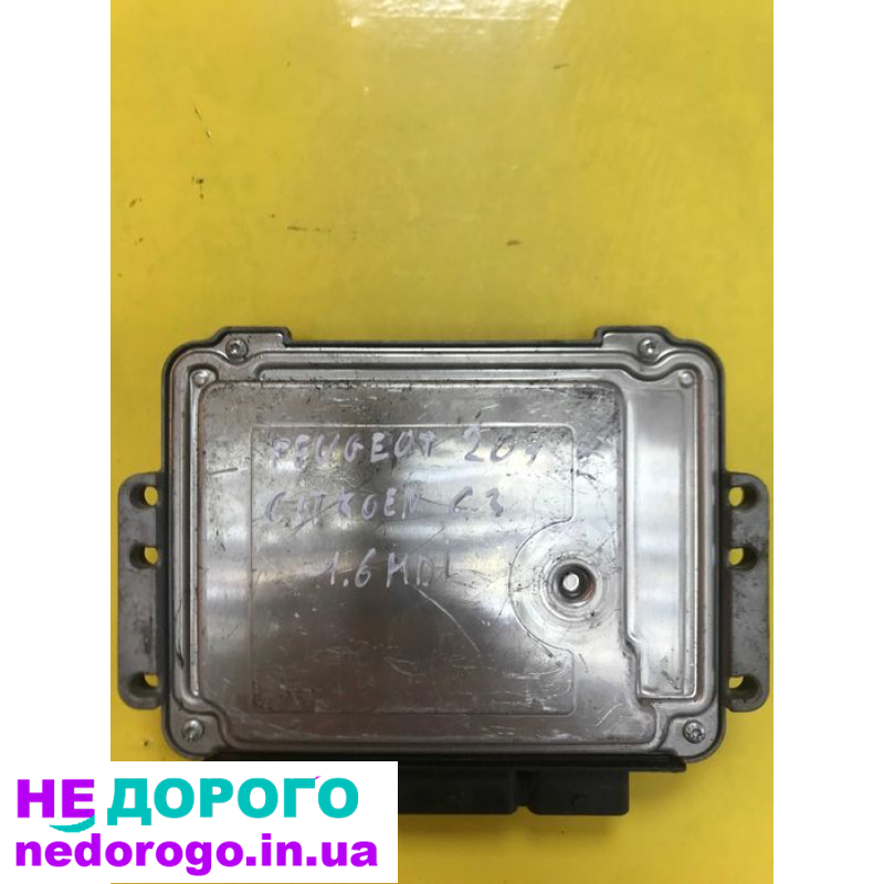 Блок управління двигуном Citroen C3 0281012529 9663475880: назва - блок управління двигуном, модель - Citroen C3, рік випуску - не вказано, об'єм двигуна - не вказано, паливо - не вказано.