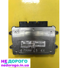Блок управління двигуном Citroen C3 21586539-8a SW9665424480: модель SW9665424480, рік випуску 2015, об'єм двигуна 1.6 л, паливо - бензин.