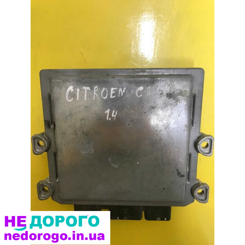 Блок управління двигуном Citroen C3 5ws40021i-t 9648971880, 2009 рік, 1.4 л, бензин.