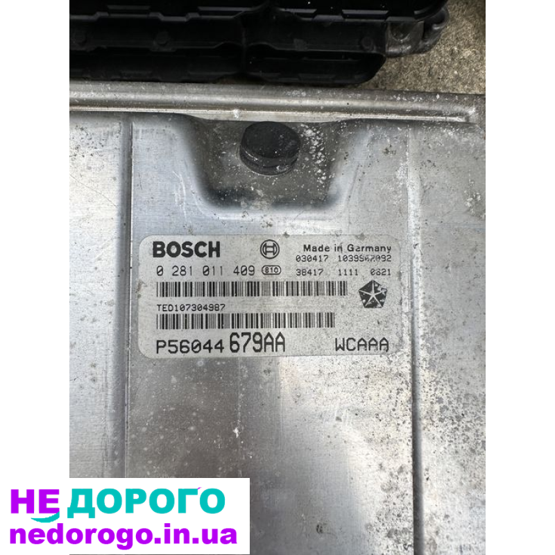 Блок управління двигуном ЕБУ комп'ютер Jeep Grand Cherokee wj 2.7, 2002 рік, 2.7 л, бензин.