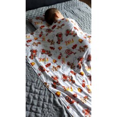 Ковдра обтяжувана сенсорна Natural-Mat 100 х130см + гречана подушка