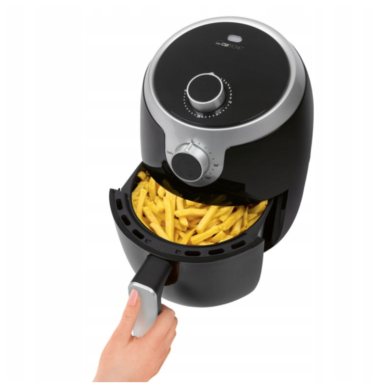 Мультипіч аерофритюрниця Clatronic 1,8л 1000 Вт чорна
